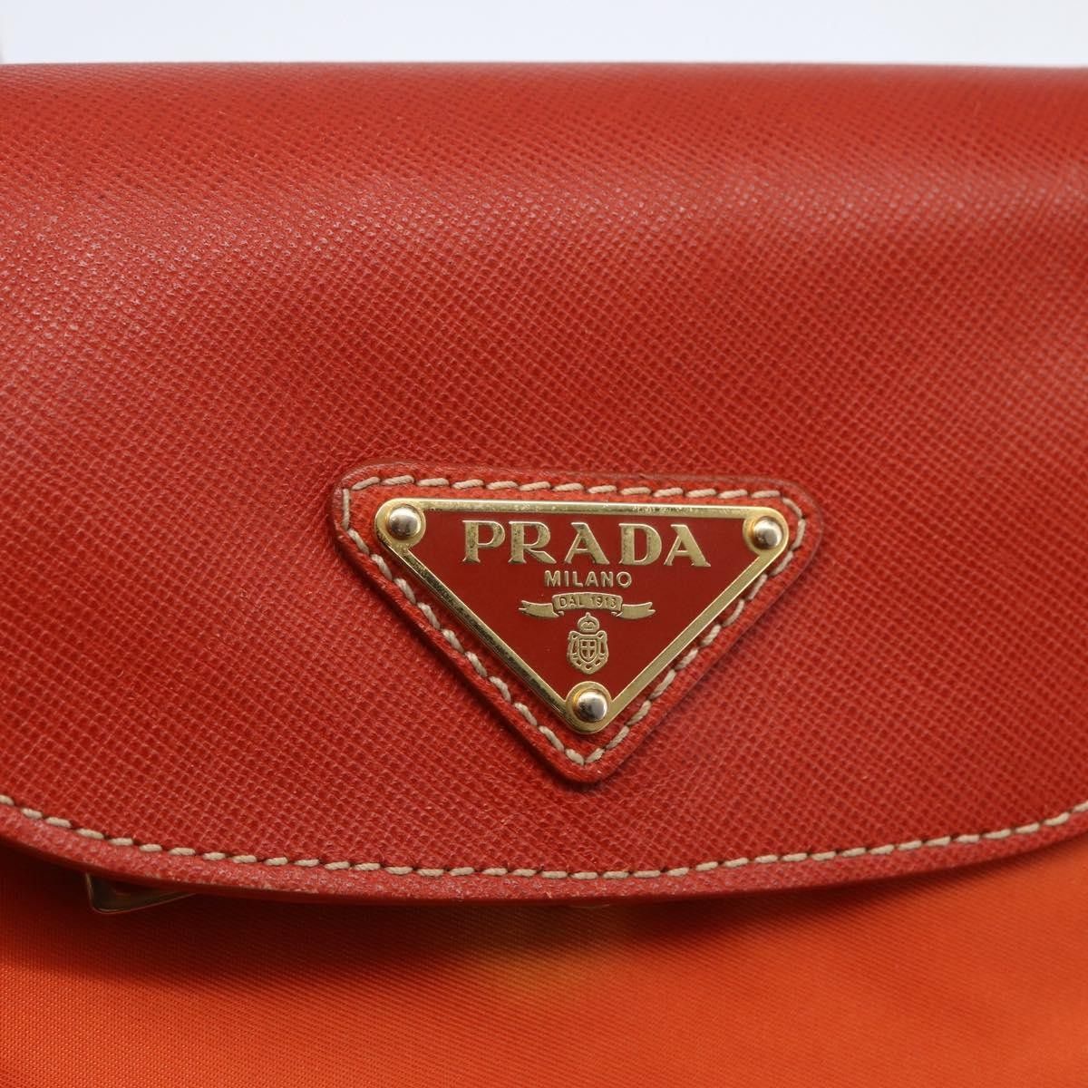 Prada Prada Convertible Flap Tote Tessuto and Saffiano Leather Size ONE SIZE - 16 Thumbnail