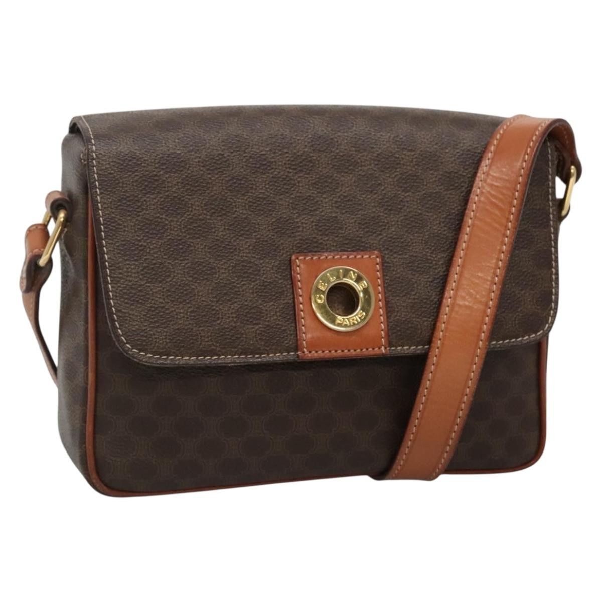 Celine Celine Vintage Macadam Canvas and Leather Size ONE SIZE - 18 Thumbnail