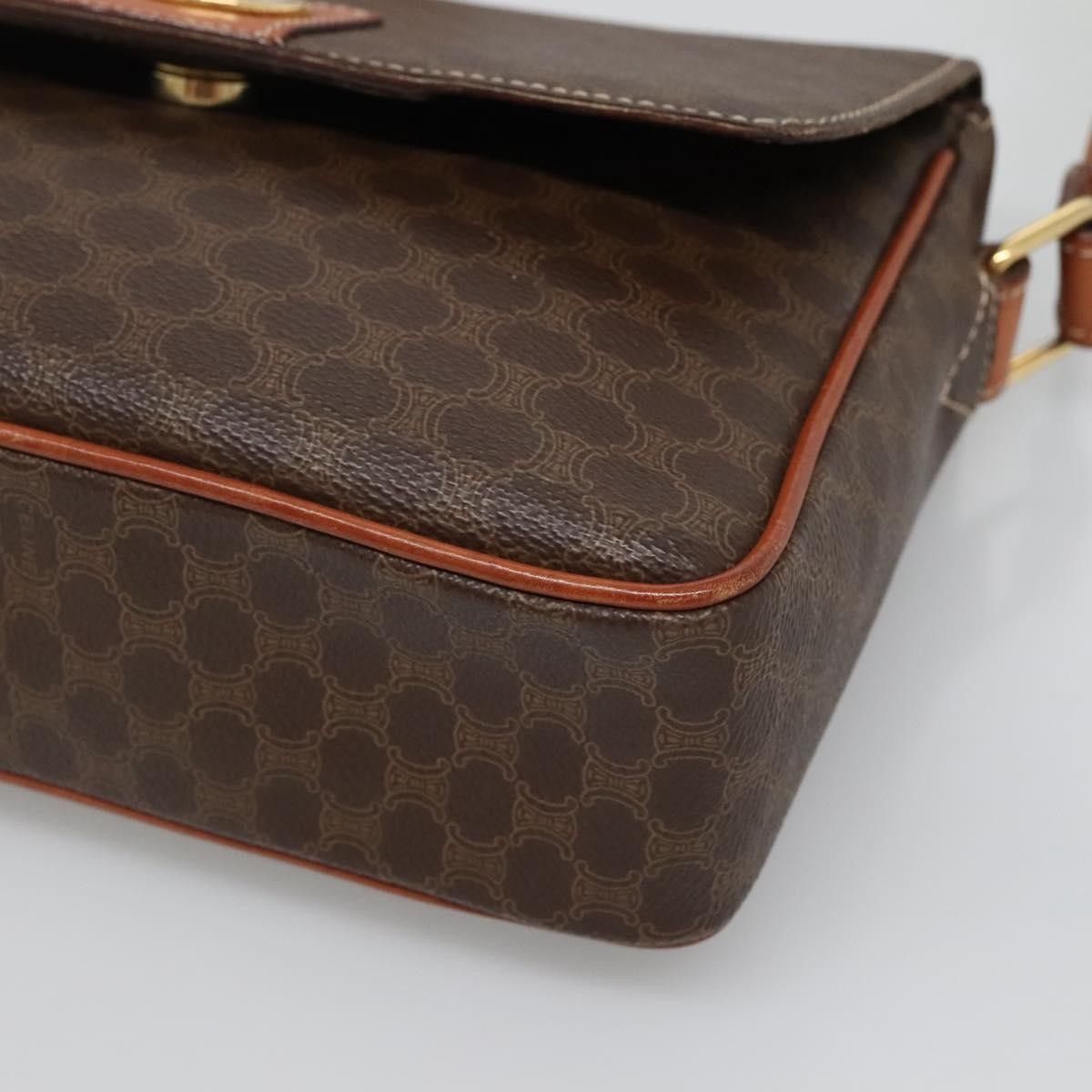 Celine Celine Vintage Macadam Canvas and Leather Size ONE SIZE - 10 Thumbnail