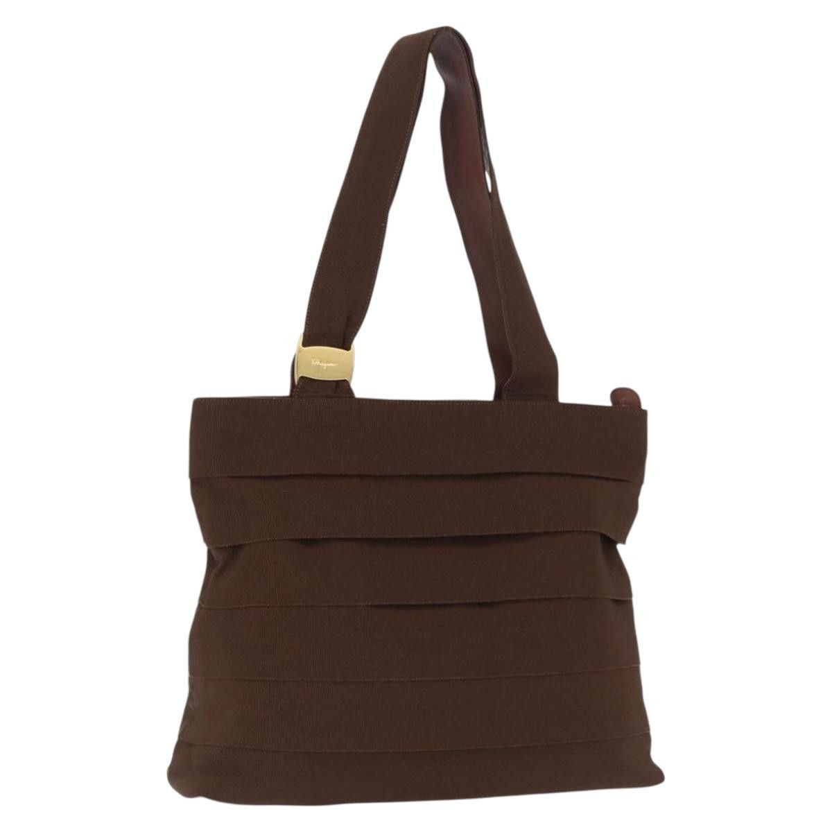 Salvatore Ferragamo Salvatore Ferragamo Vara Tote Canvas Size ONE SIZE - 18 Thumbnail
