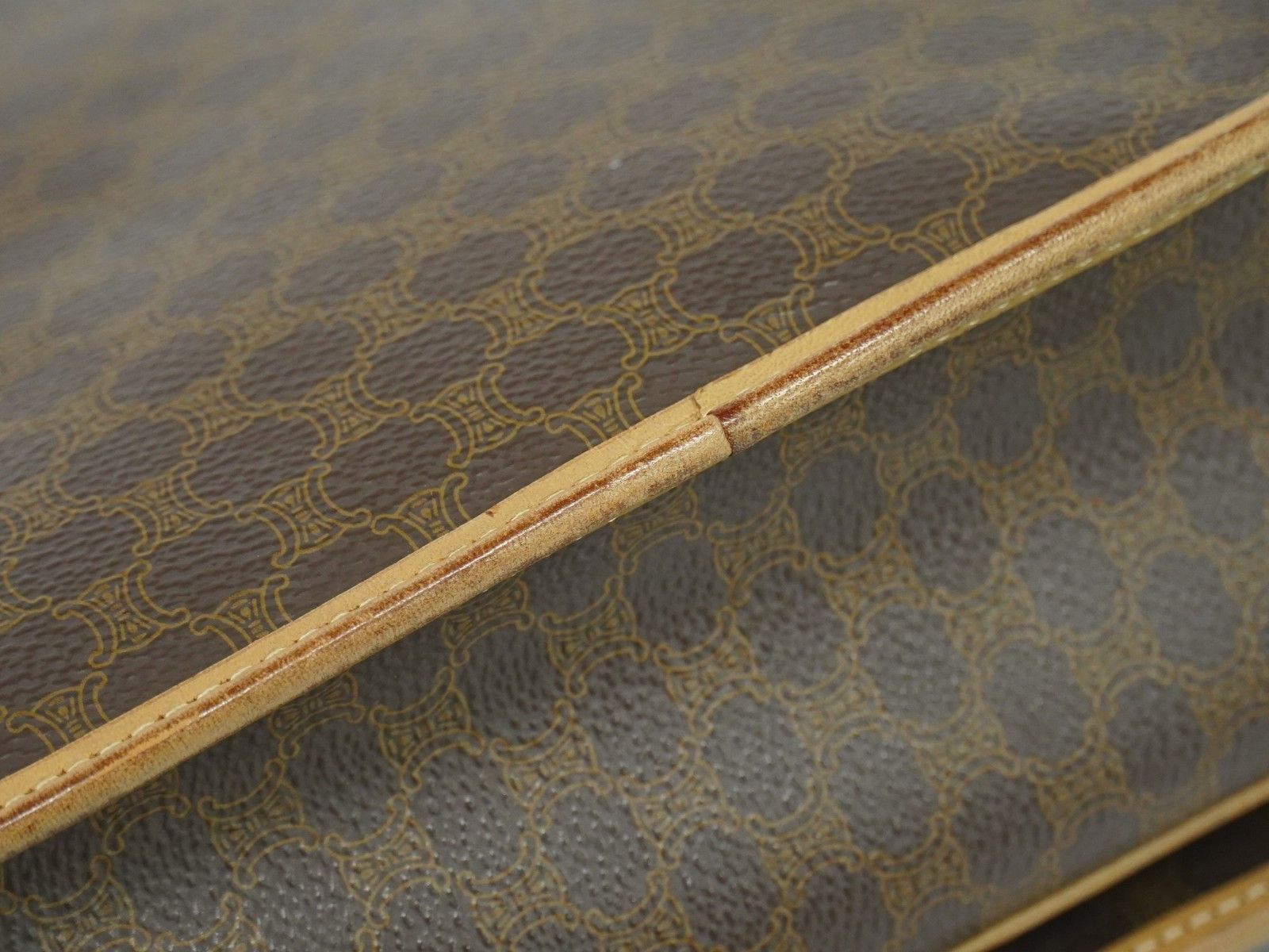 Celine Celine Vintage Macadam Canvas and Leather Size ONE SIZE - 12 Thumbnail