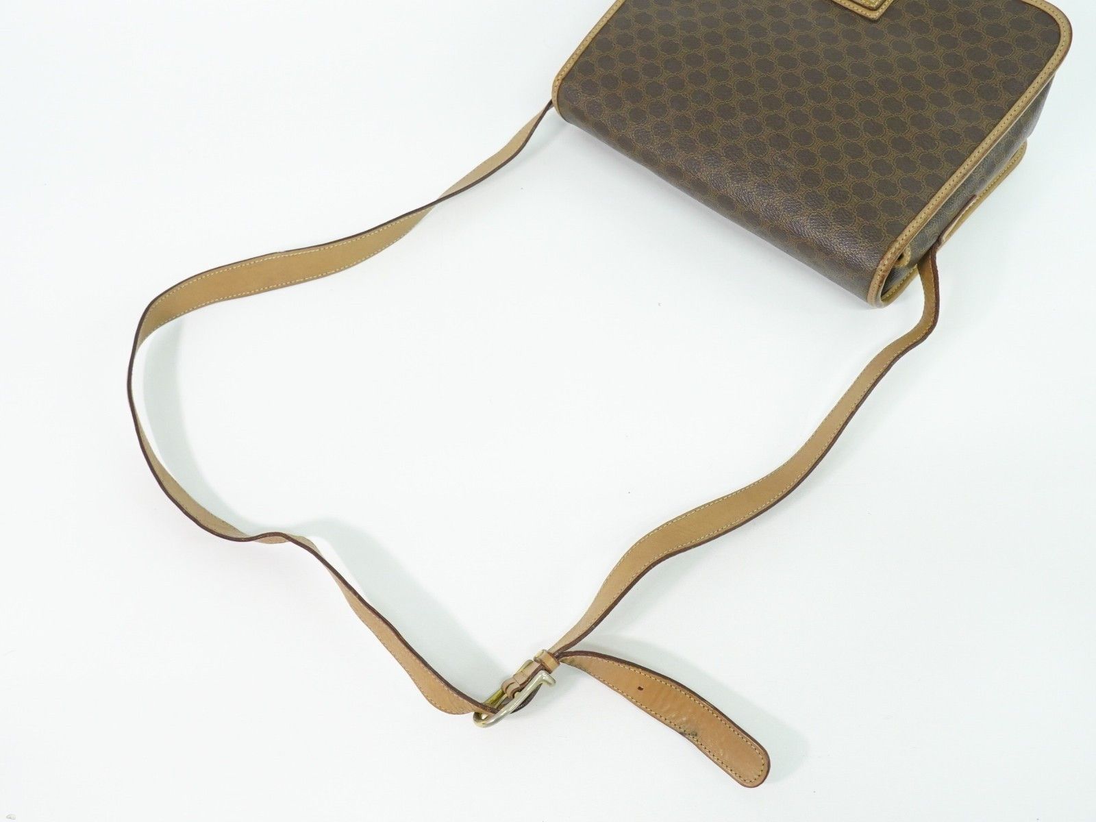 Celine Celine Vintage Macadam Canvas and Leather Size ONE SIZE - 5 Thumbnail