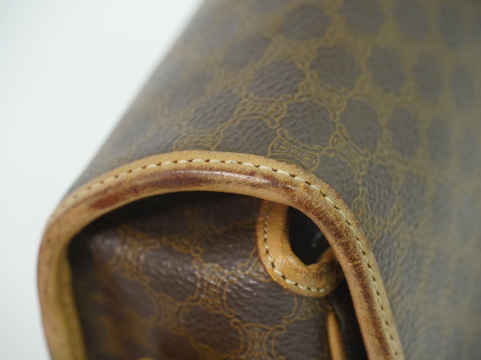 Celine Celine Vintage Macadam Canvas and Leather Size ONE SIZE - 7 Thumbnail