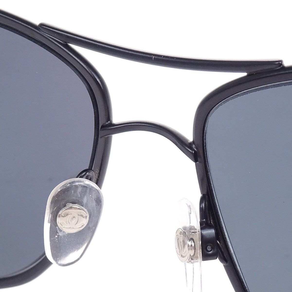 Chanel Chanel Logo CC Sunglasses Plastic Size ONE SIZE - 4 Thumbnail