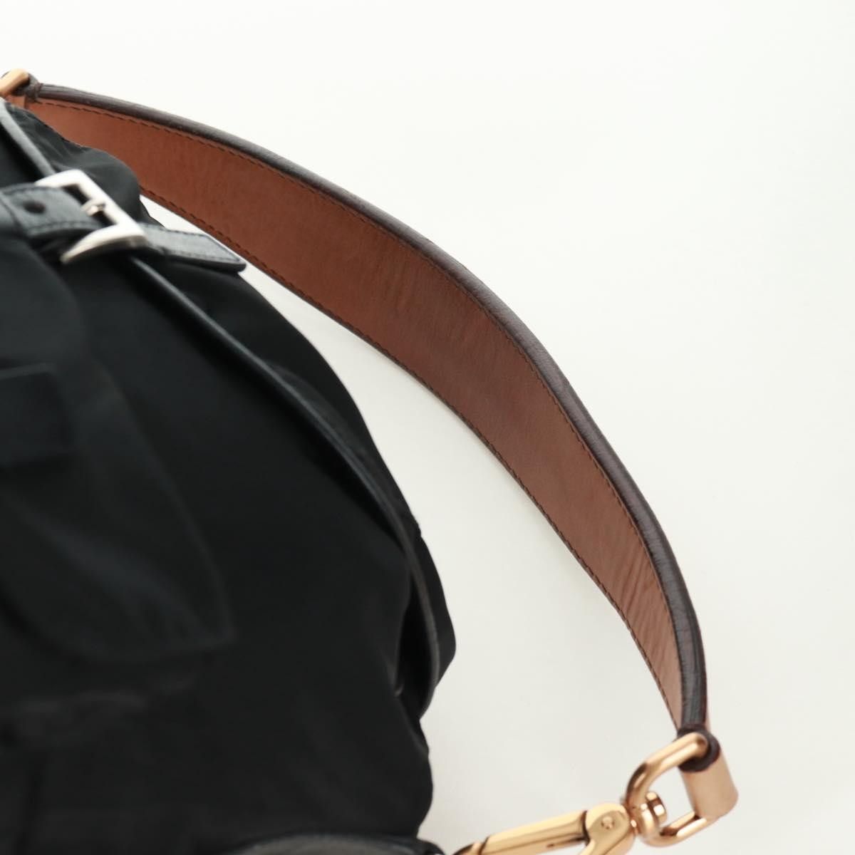 Prada Prada Double Pocket Drawstring Shoulder Bag Tessuto Size ONE SIZE - 21 Thumbnail