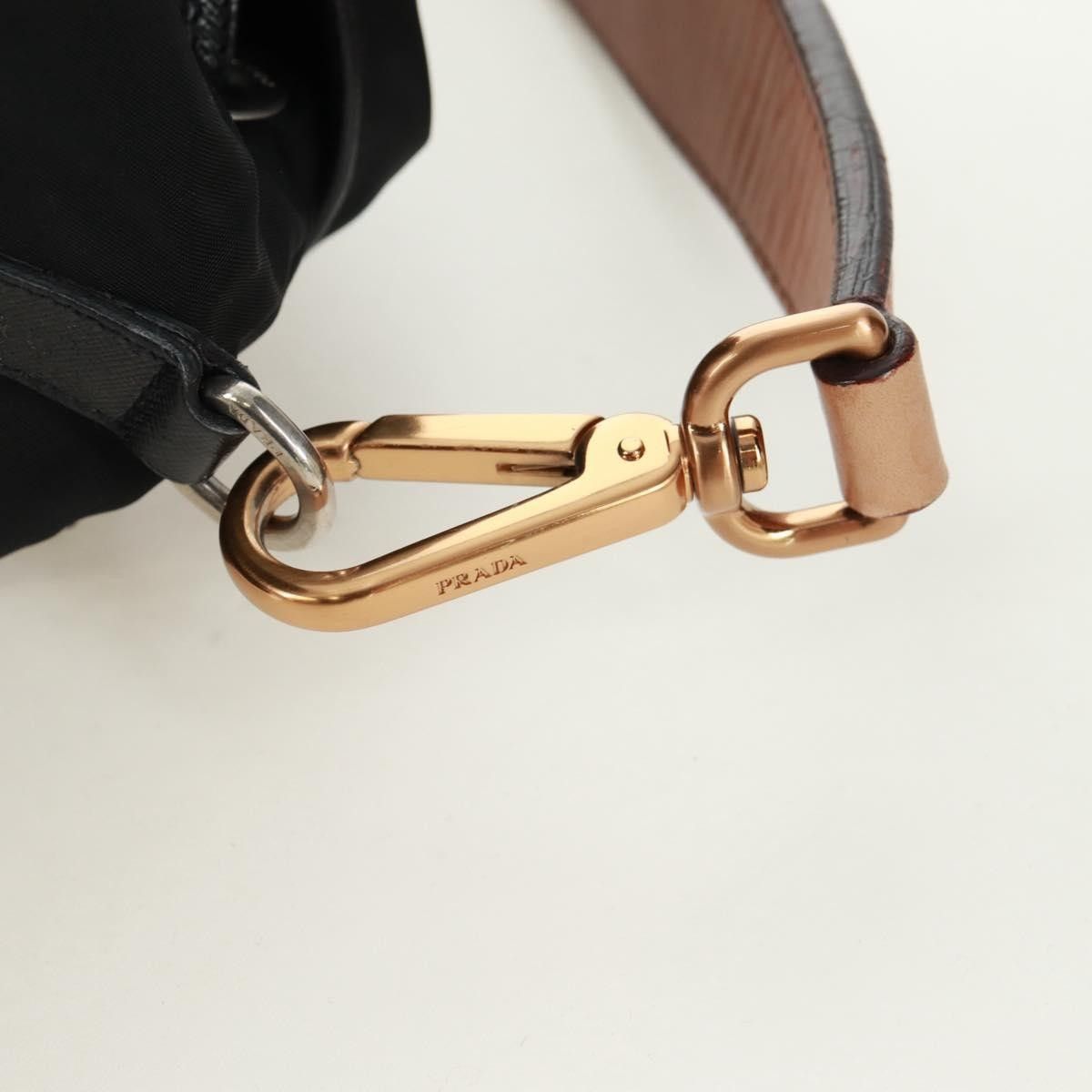 Prada Prada Double Pocket Drawstring Shoulder Bag Tessuto Size ONE SIZE - 18 Thumbnail