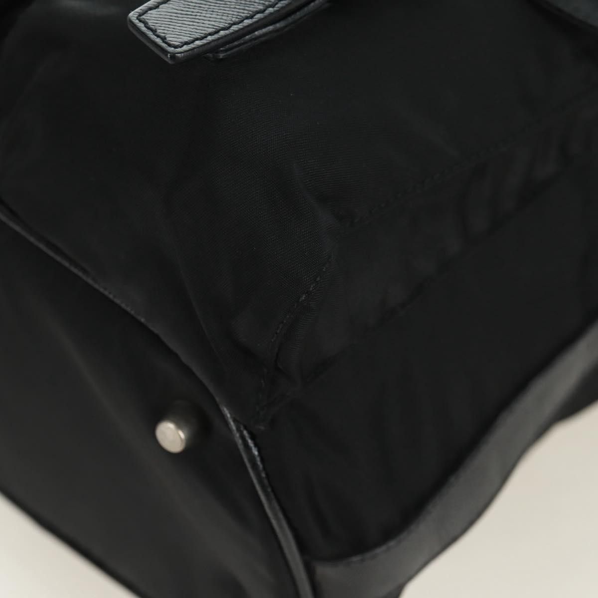 Prada Prada Double Pocket Drawstring Shoulder Bag Tessuto Size ONE SIZE - 12 Thumbnail