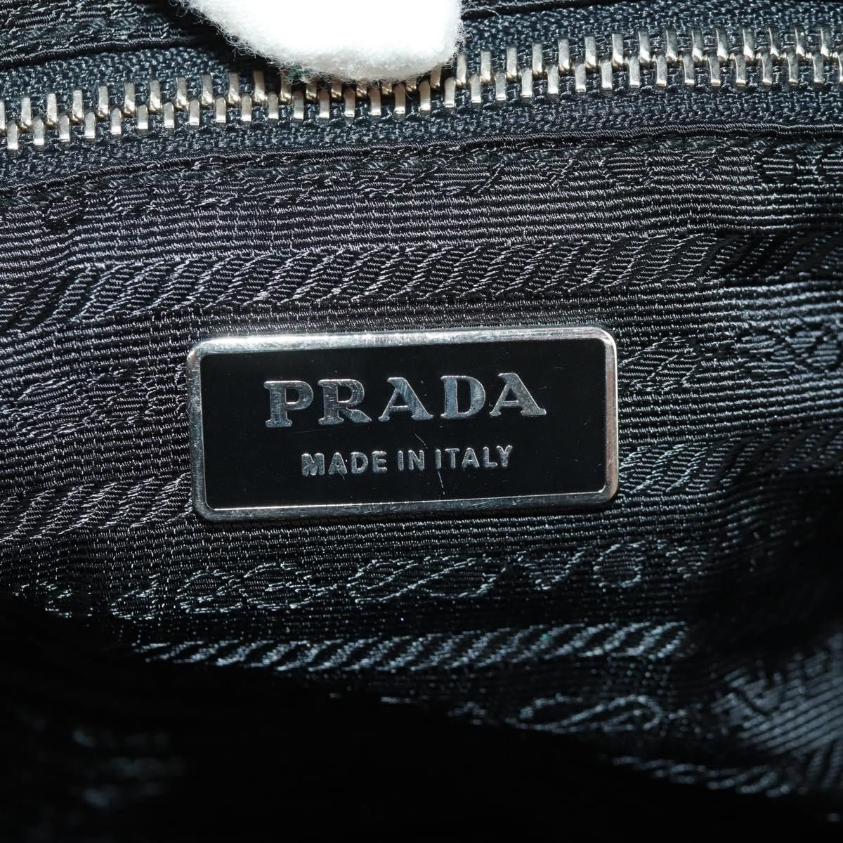 Prada Prada Double Pocket Drawstring Shoulder Bag Tessuto Size ONE SIZE - 6 Thumbnail
