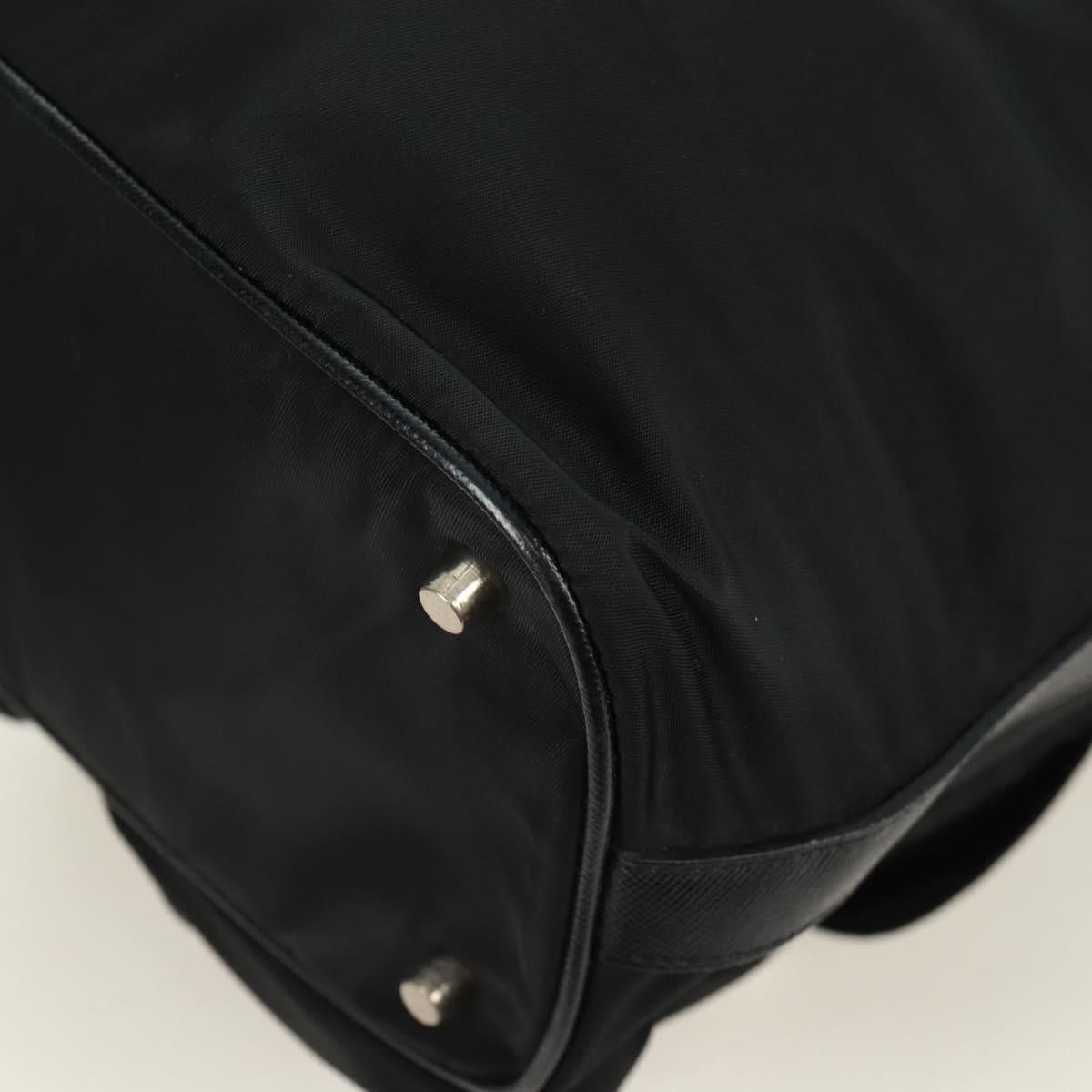 Prada Prada Double Pocket Drawstring Shoulder Bag Tessuto Size ONE SIZE - 11 Thumbnail