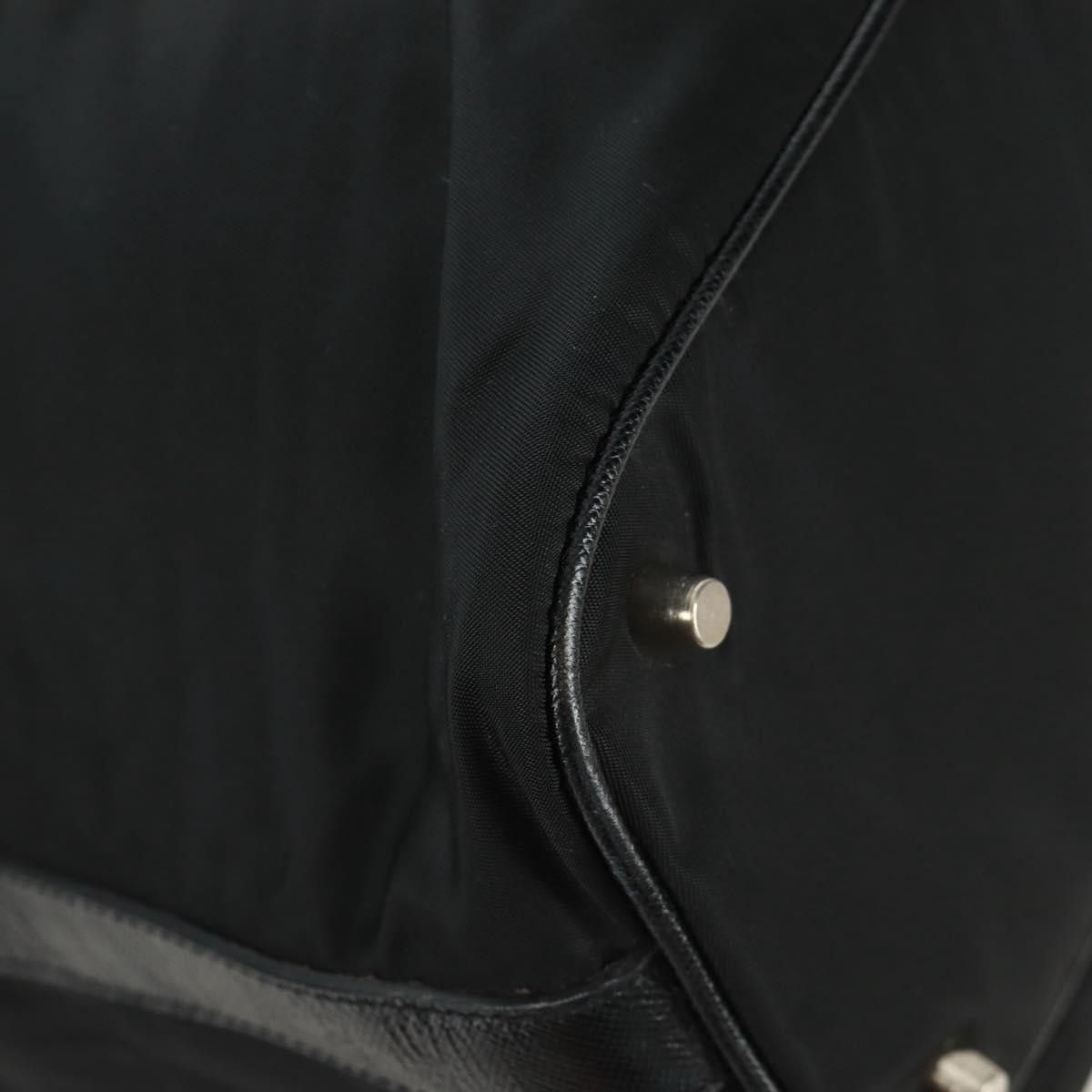 Prada Prada Double Pocket Drawstring Shoulder Bag Tessuto Size ONE SIZE - 9 Thumbnail