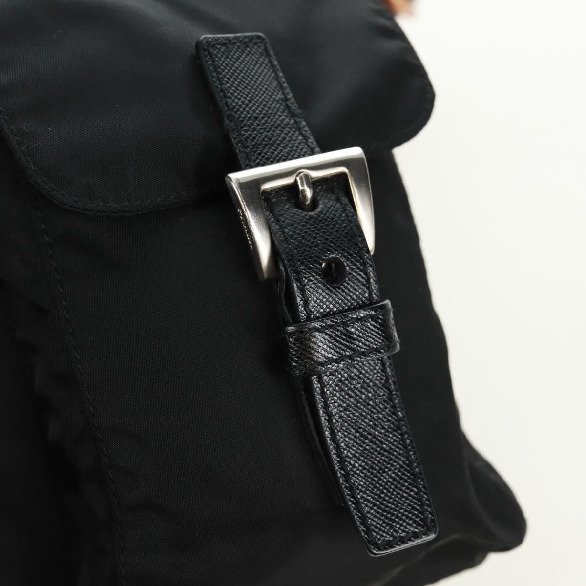 Prada Prada Double Pocket Drawstring Shoulder Bag Tessuto Size ONE SIZE - 13 Thumbnail