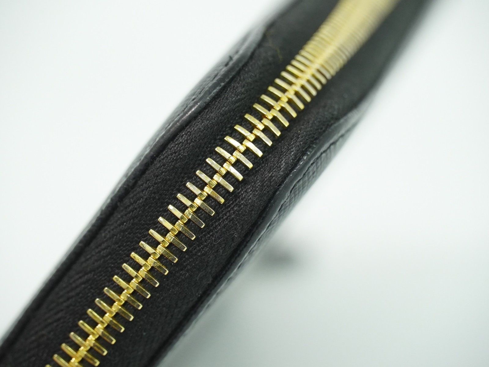 Prada Prada Zip Around Tab Wallet Saffiano Leather Size ONE SIZE - 7 Thumbnail
