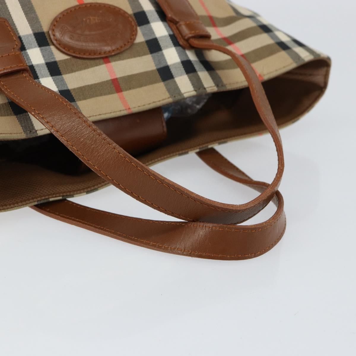 Burberry Burberry Vintage Tote Vintage Check Coated Canvas Size ONE SIZE - 15 Thumbnail