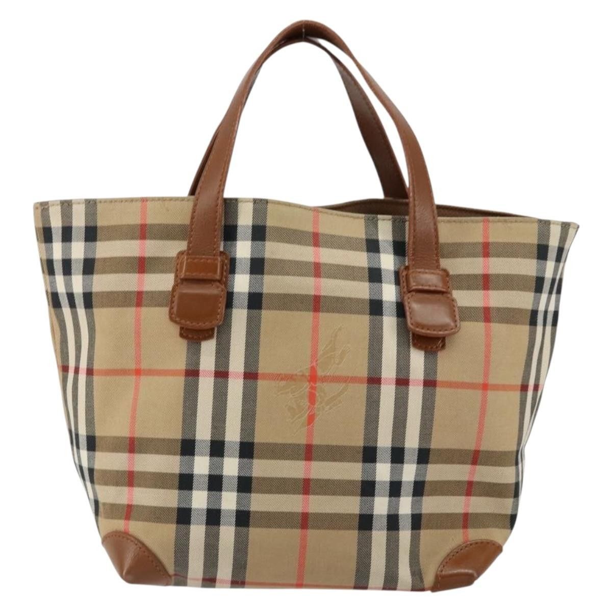 Burberry Burberry Vintage Tote Vintage Check Coated Canvas Size ONE SIZE - 2 Thumbnail