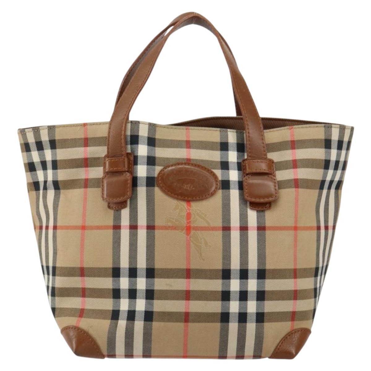 Burberry Burberry Vintage Tote Vintage Check Coated Canvas Size ONE SIZE - 21 Thumbnail