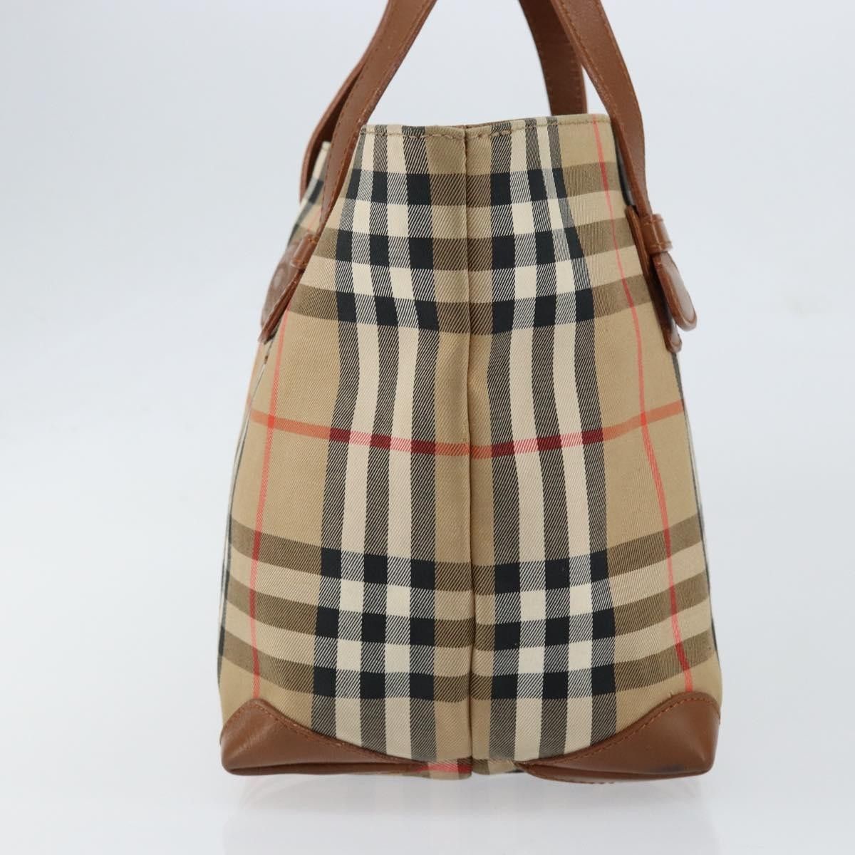 Burberry Burberry Vintage Tote Vintage Check Coated Canvas Size ONE SIZE - 3 Thumbnail