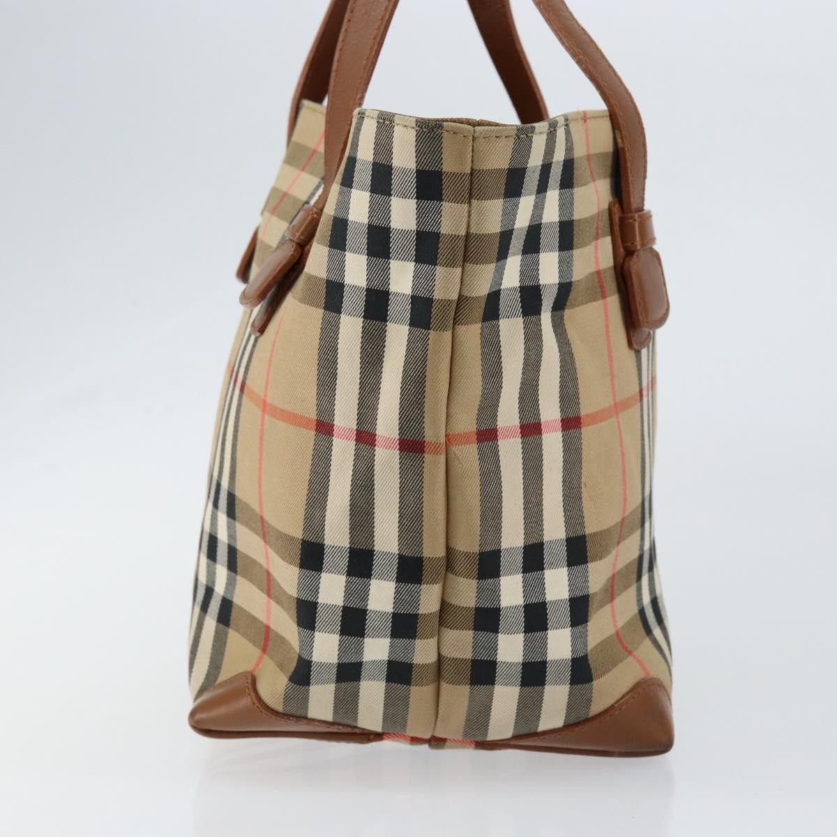 Burberry Burberry Vintage Tote Vintage Check Coated Canvas Size ONE SIZE - 4 Thumbnail