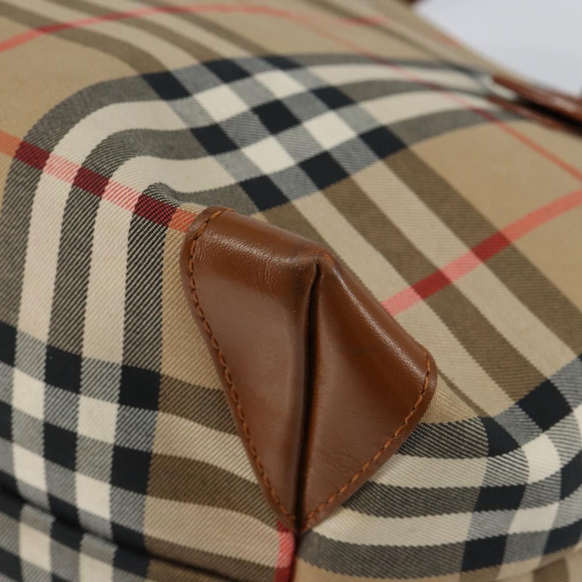 Burberry Burberry Vintage Tote Vintage Check Coated Canvas Size ONE SIZE - 10 Thumbnail