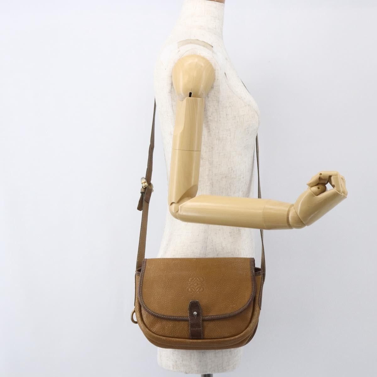 Loewe Loewe Anagram Shoulder Bag Leather Size ONE SIZE - 12 Thumbnail