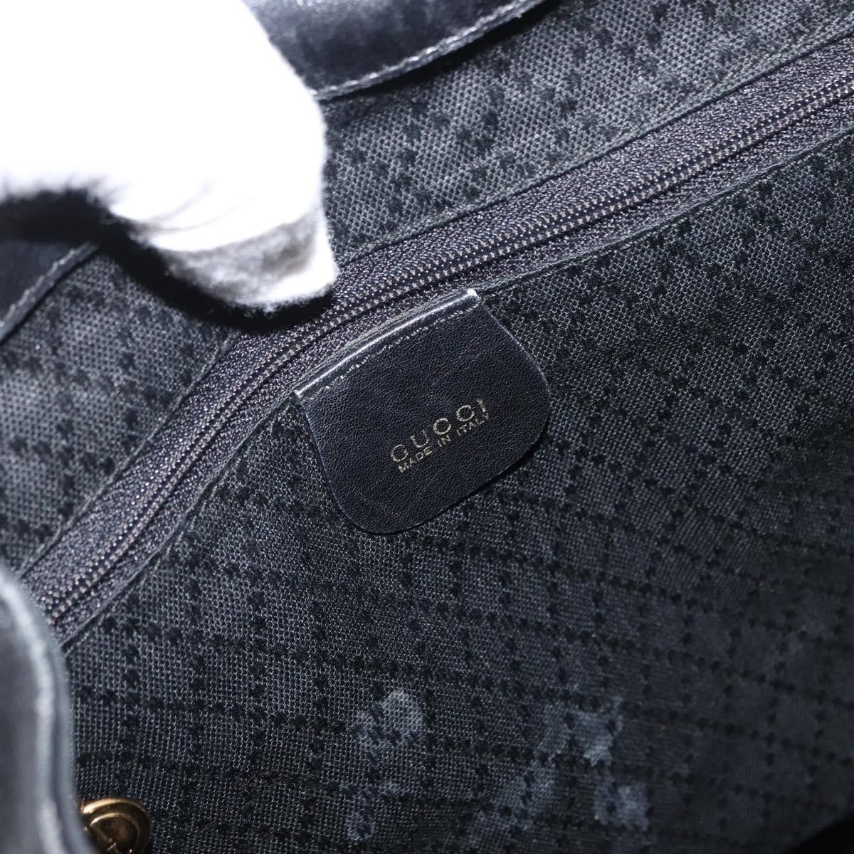 Gucci Gucci Vintage Bamboo Backpack Leather Size ONE SIZE - 6 Thumbnail