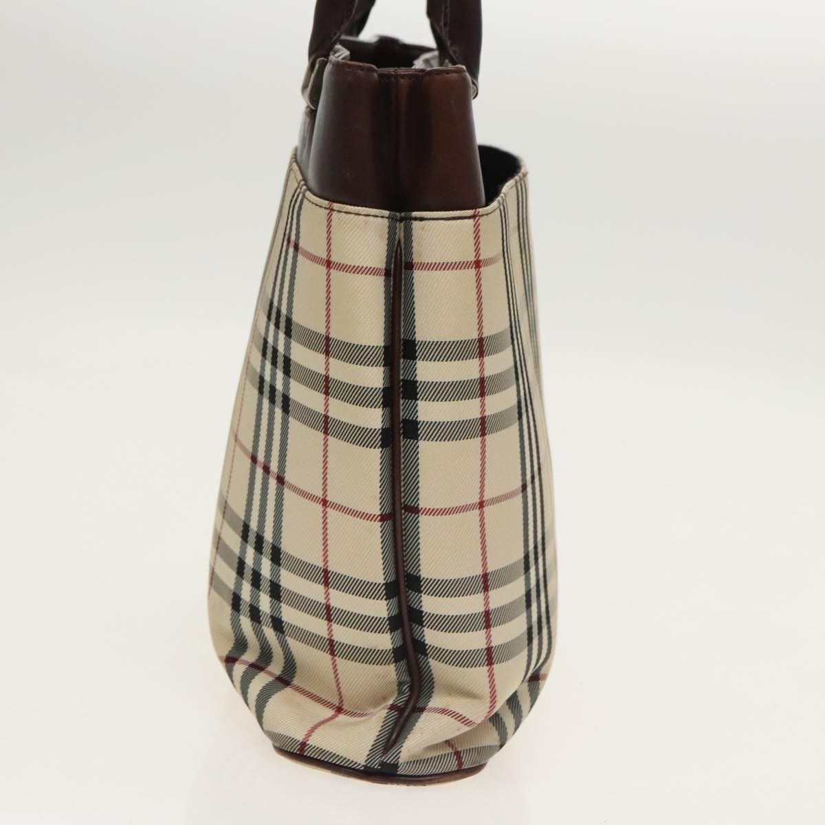 Burberry Burberry Nova Check Tote Canvas and Leather Size ONE SIZE - 4 Thumbnail
