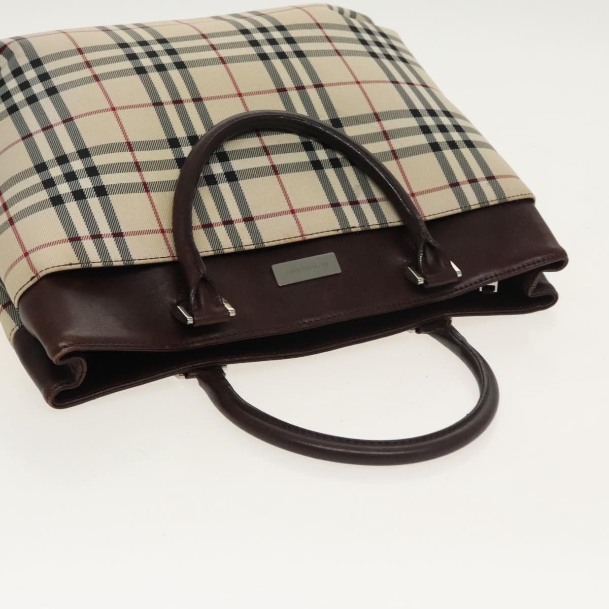Burberry Burberry Nova Check Tote Canvas and Leather Size ONE SIZE - 15 Thumbnail
