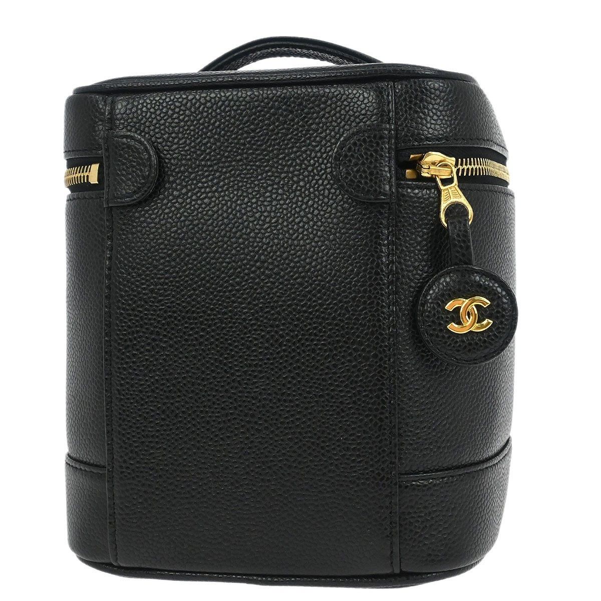 Chanel Chanel Vintage Timeless Cosmetic Case Caviar Size ONE SIZE - 2 Thumbnail