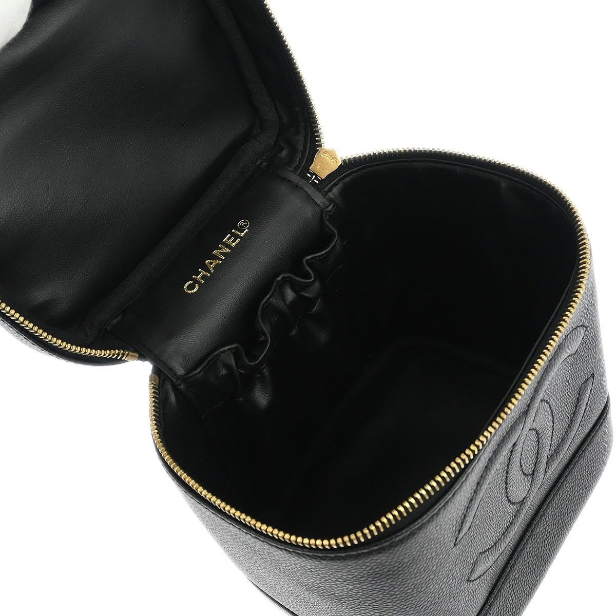 Chanel Chanel Vintage Timeless Cosmetic Case Caviar Size ONE SIZE - 9 Thumbnail