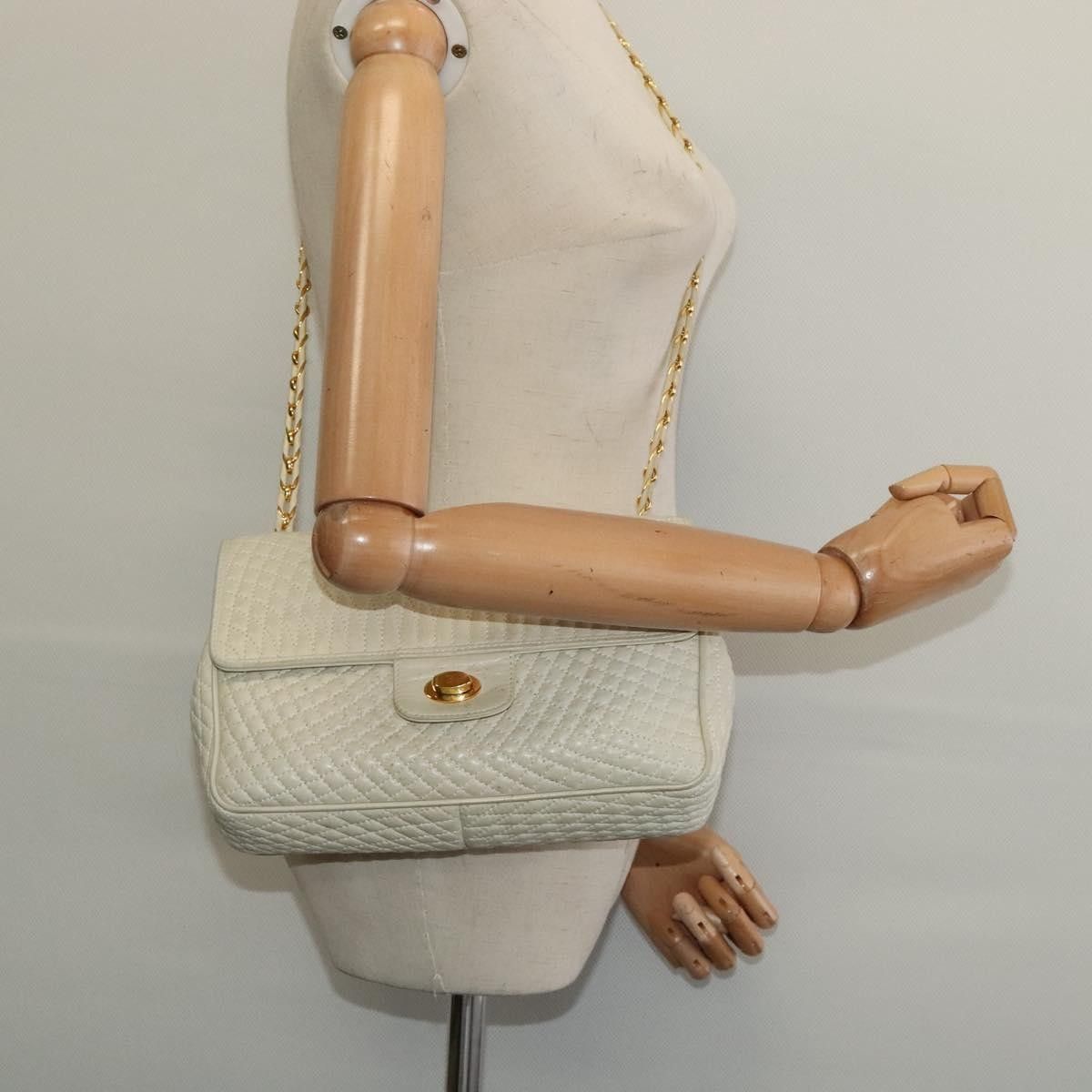 Bally Bally Vintage Chain Quilted Leather Size ONE SIZE - 14 Thumbnail