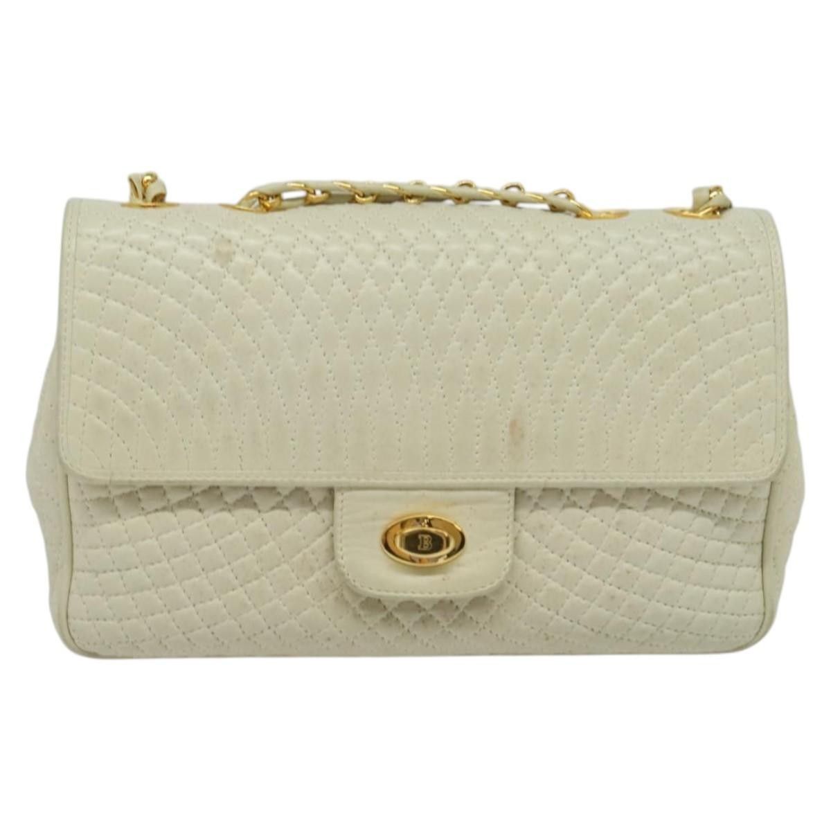 Bally Bally Vintage Chain Quilted Leather Size ONE SIZE - 19 Thumbnail