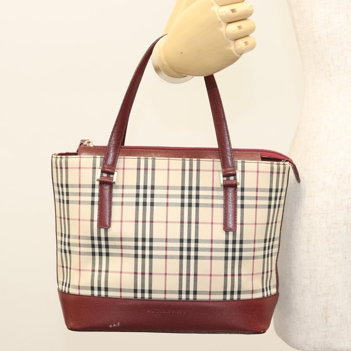 Burberry Burberry Nova Check Nova Check Canvas and leather Size ONE SIZE - 22 Thumbnail
