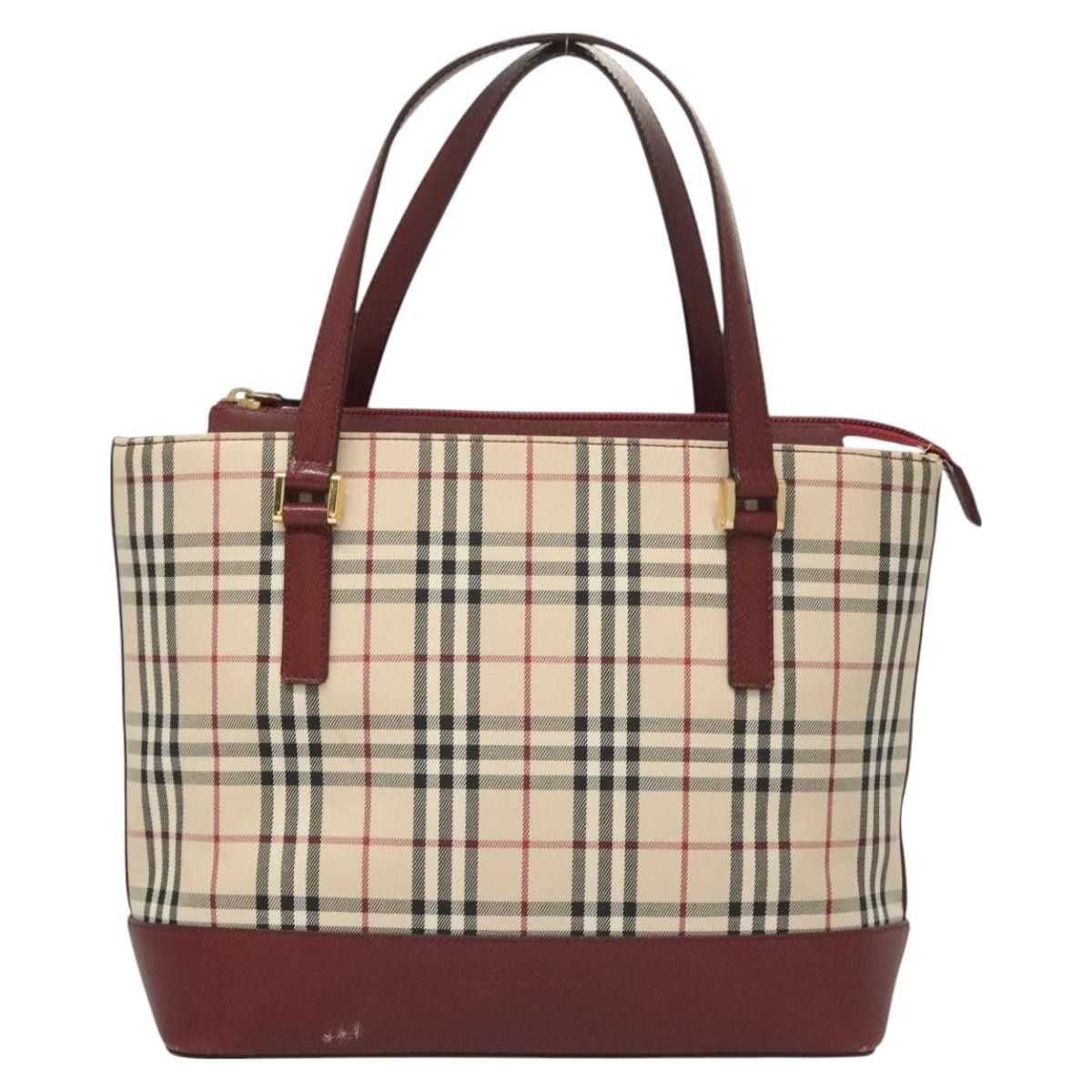 Burberry Burberry Nova Check Nova Check Canvas and leather Size ONE SIZE - 13 Thumbnail