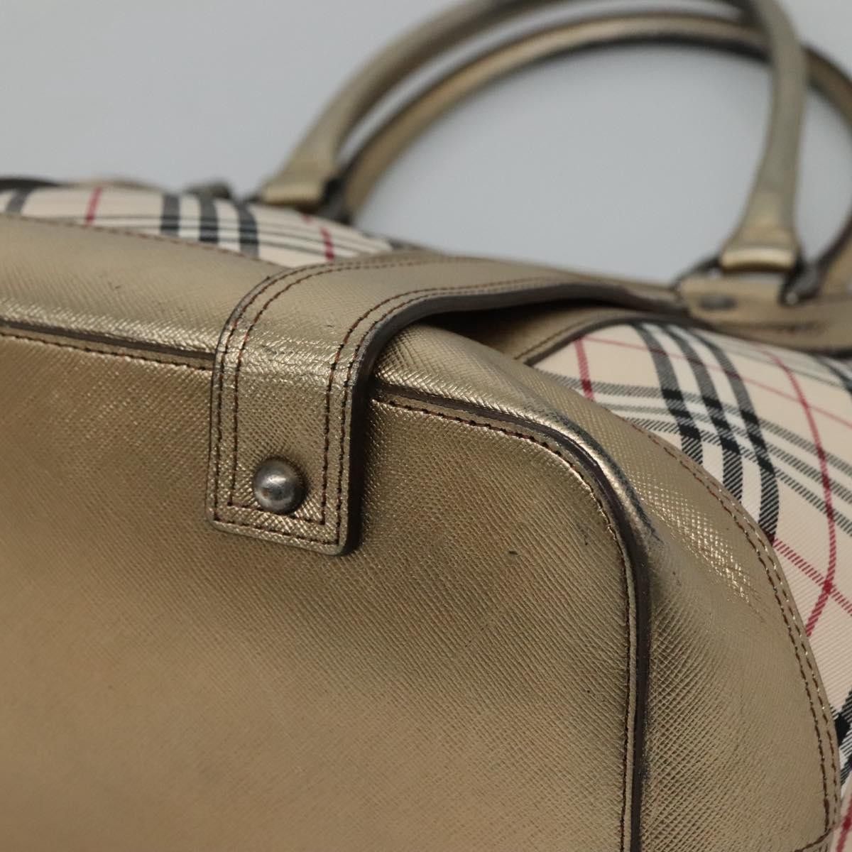 Burberry Burberry Nova Check Tote Canvas and Leather Size ONE SIZE - 8 Thumbnail