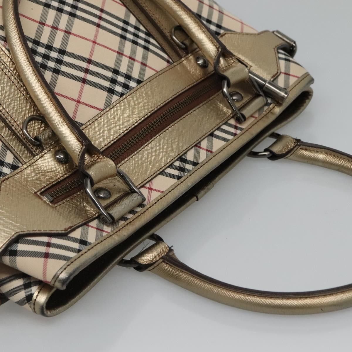Burberry Burberry Nova Check Tote Canvas and Leather Size ONE SIZE - 14 Thumbnail