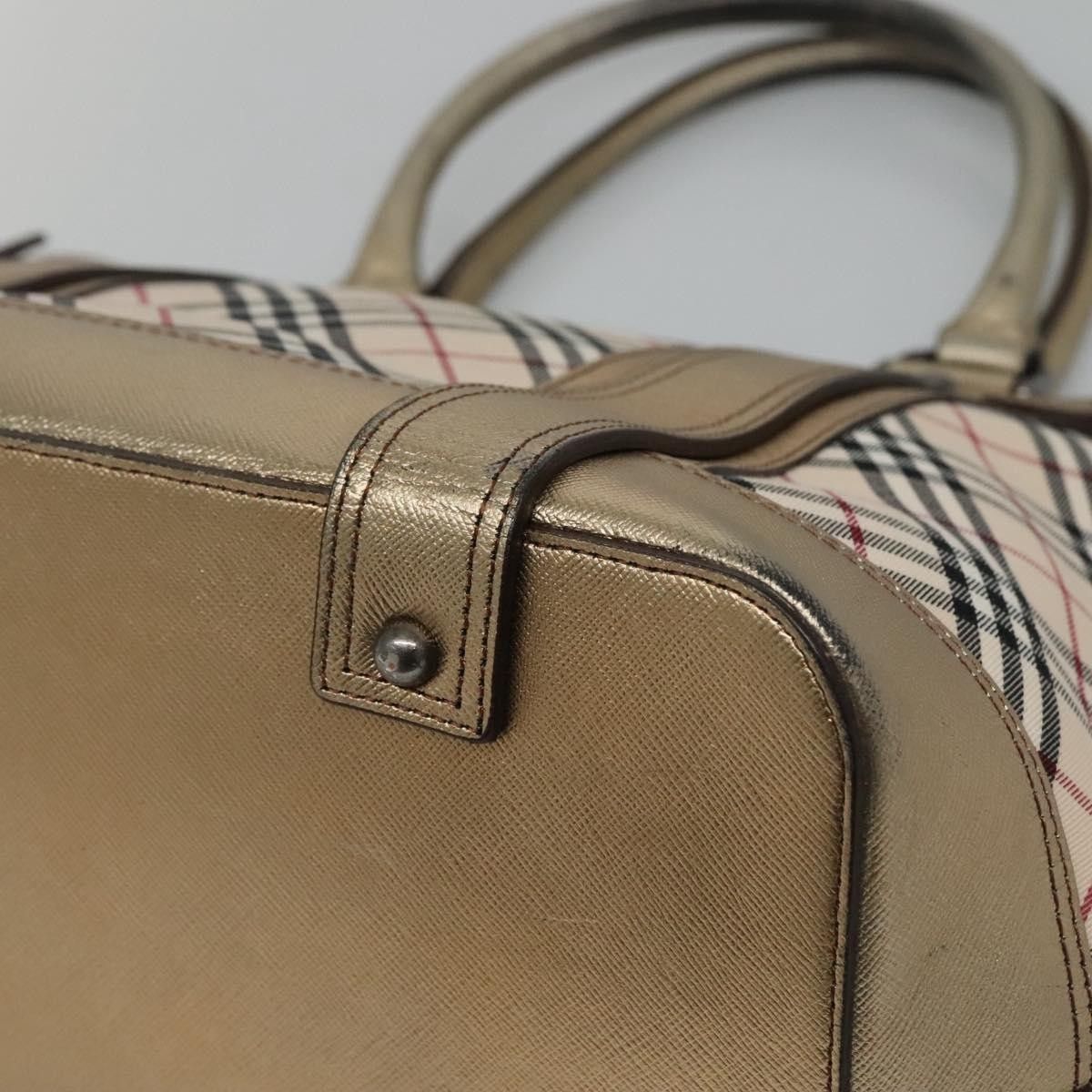Burberry Burberry Nova Check Tote Canvas and Leather Size ONE SIZE - 10 Thumbnail