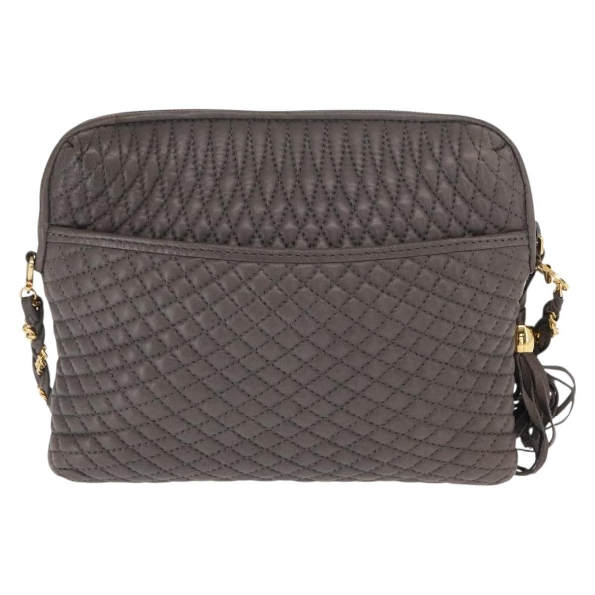 Bally Bally Vintage Chain Quilted Leather Size ONE SIZE - 2 Thumbnail