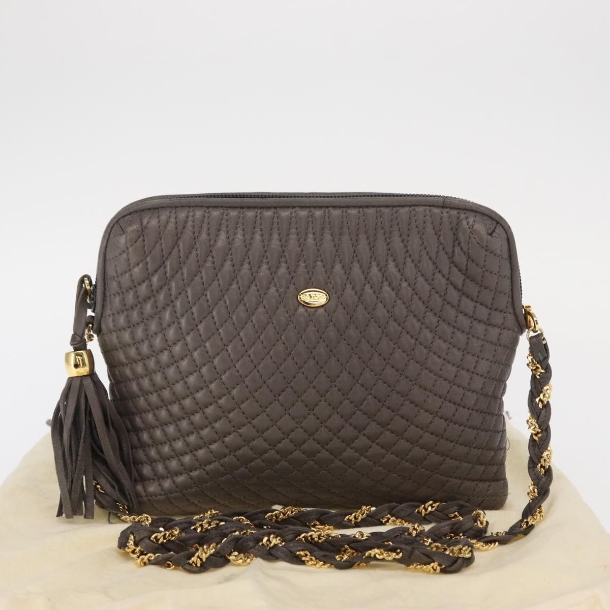 Bally Bally Vintage Chain Quilted Leather Size ONE SIZE - 13 Thumbnail