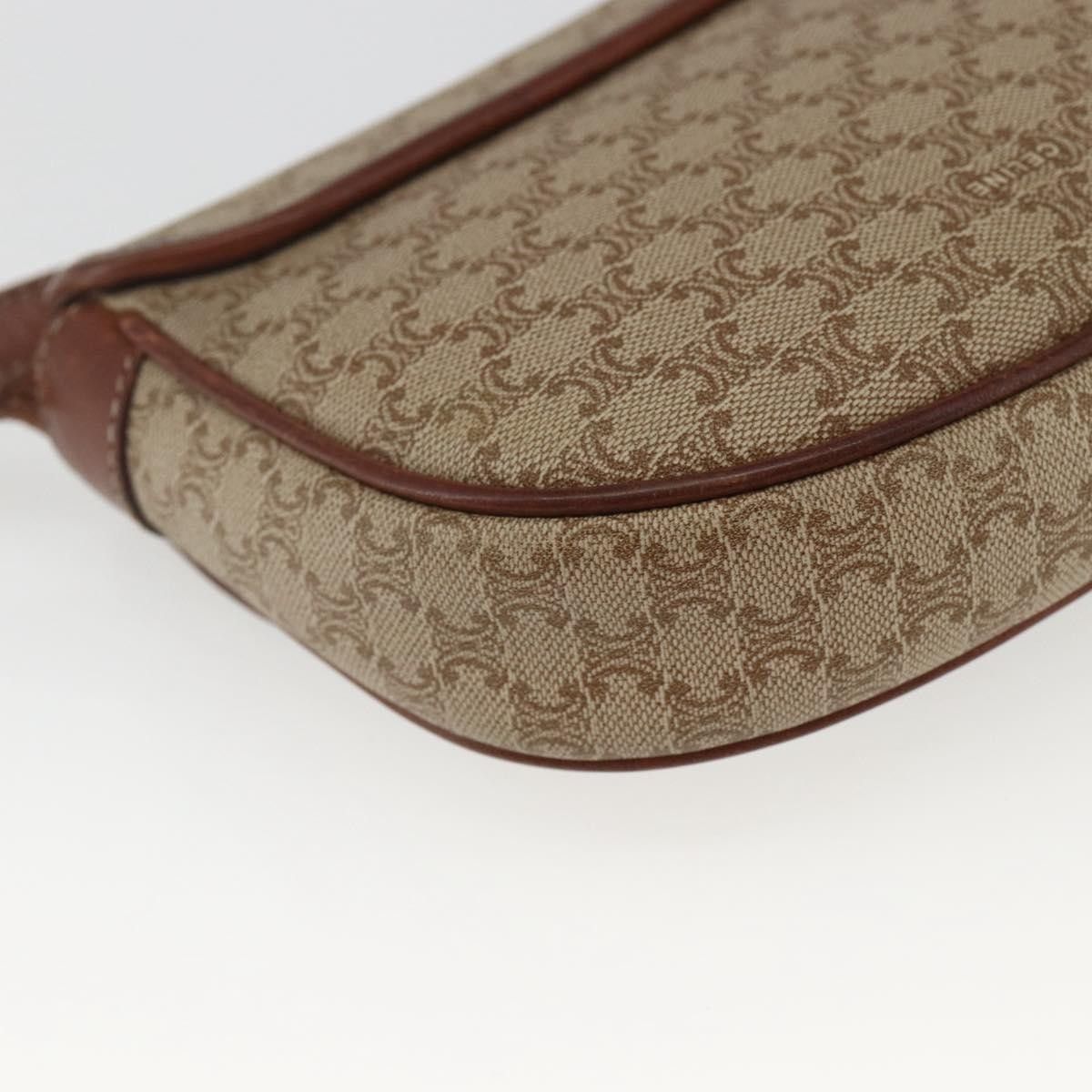 Celine Celine Vintage Macadam Shoulder Bag Canvas and Leather Size ONE SIZE - 12 Thumbnail