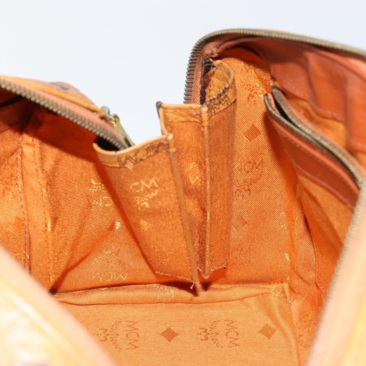 MCM MCM Visetos Handbag Canvas and Leather Size ONE SIZE - 22 Thumbnail
