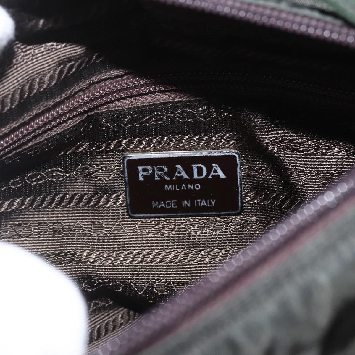 Prada Prada Vintage Zip Handbag Tessuto Size ONE SIZE - 6 Thumbnail