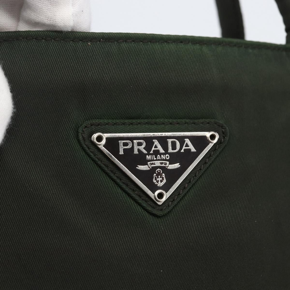 Prada Prada Vintage Zip Handbag Tessuto Size ONE SIZE - 19 Thumbnail