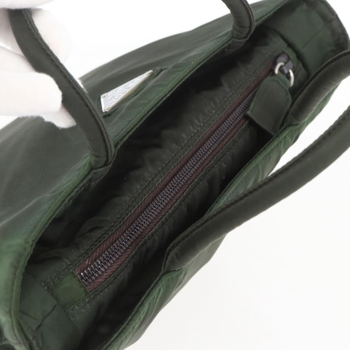 Prada Prada Vintage Zip Handbag Tessuto Size ONE SIZE - 16 Thumbnail