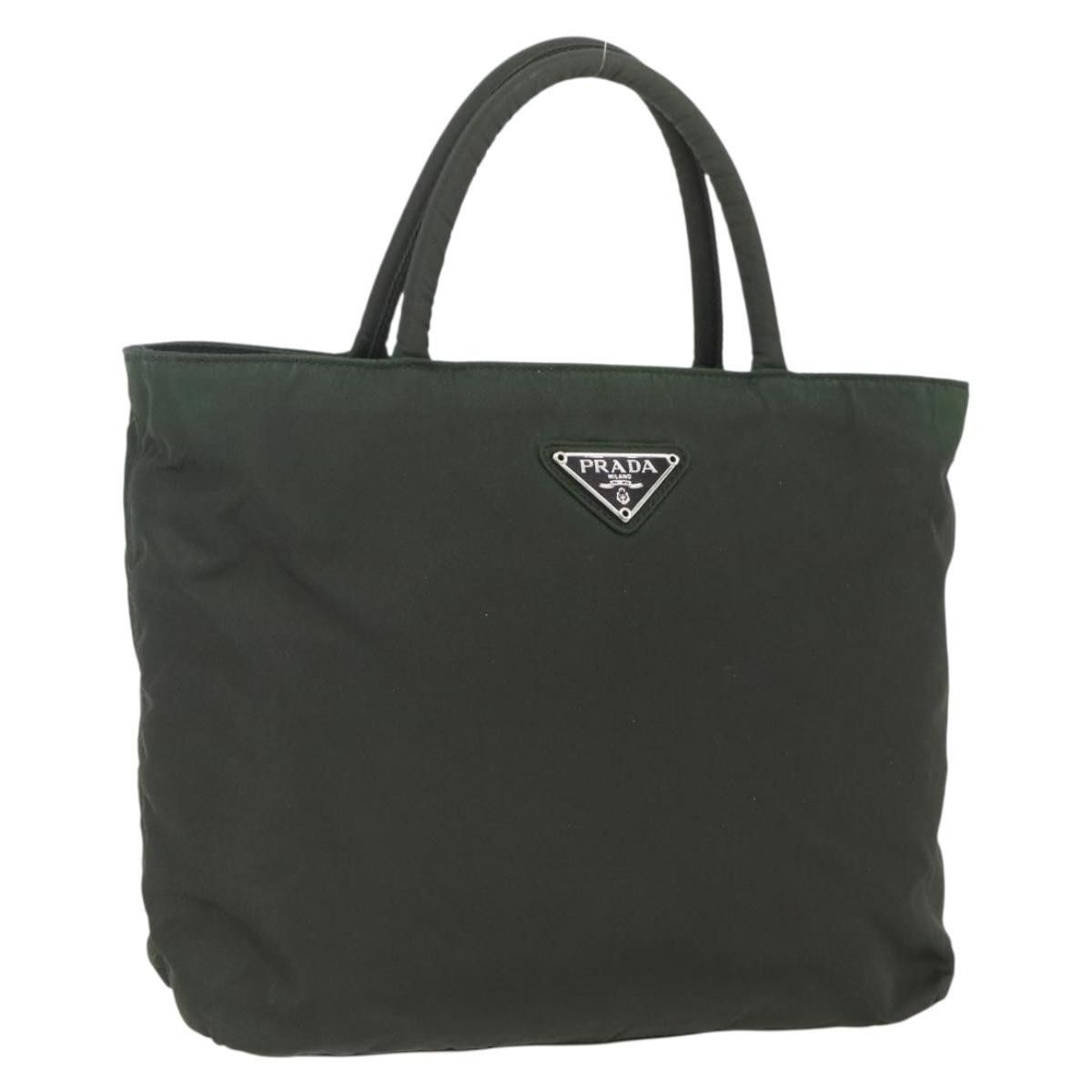 Prada Prada Vintage Zip Handbag Tessuto Size ONE SIZE - 17 Thumbnail