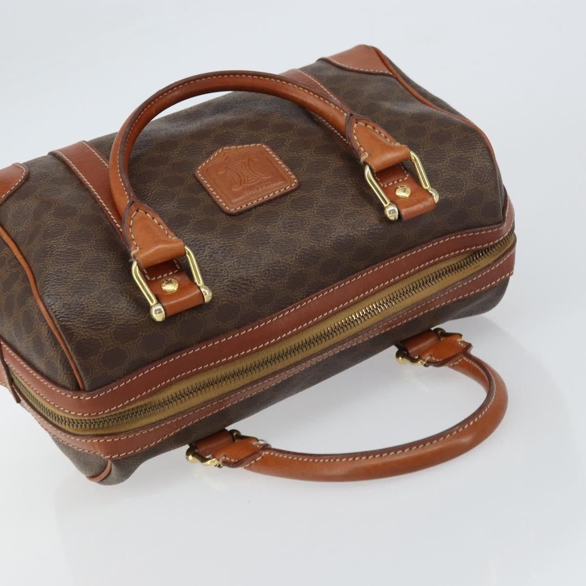 Celine Celine Vintage Macadam Handbag Canvas and Leather Size ONE SIZE - 14 Thumbnail