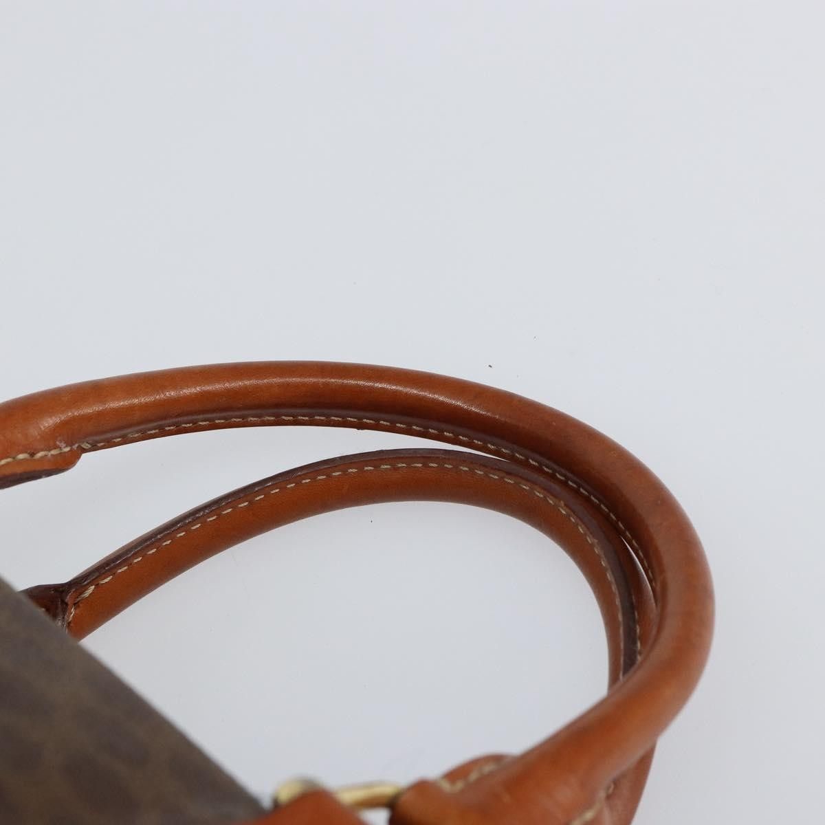 Celine Celine Vintage Macadam Handbag Canvas and Leather Size ONE SIZE - 15 Thumbnail
