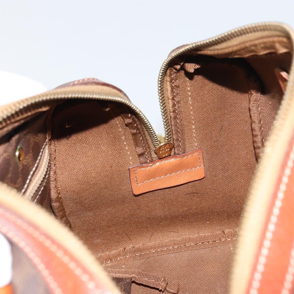 Celine Celine Vintage Macadam Handbag Canvas and Leather Size ONE SIZE - 20 Thumbnail