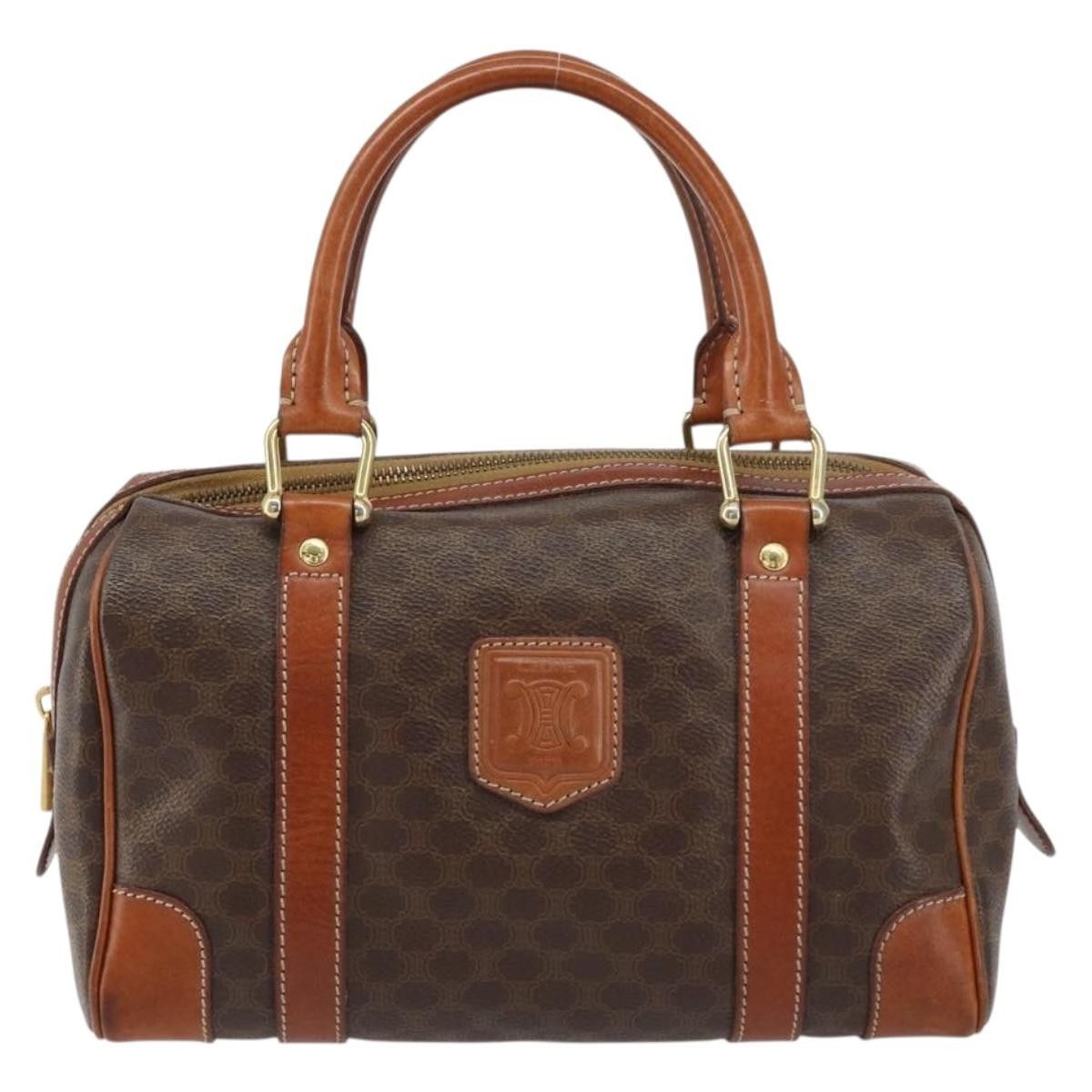 Celine Celine Vintage Macadam Handbag Canvas and Leather Size ONE SIZE - 18 Thumbnail