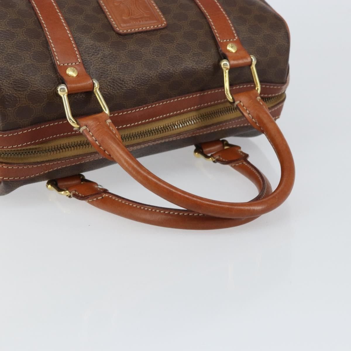 Celine Celine Vintage Macadam Handbag Canvas and Leather Size ONE SIZE - 7 Thumbnail