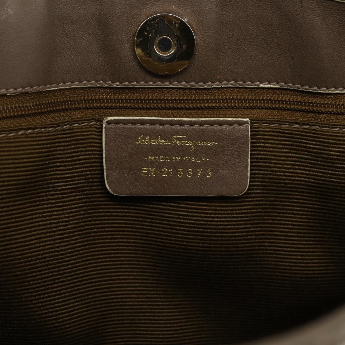 Salvatore Ferragamo Salvatore Ferragamo Gancini Canvas Size ONE SIZE - 6 Thumbnail