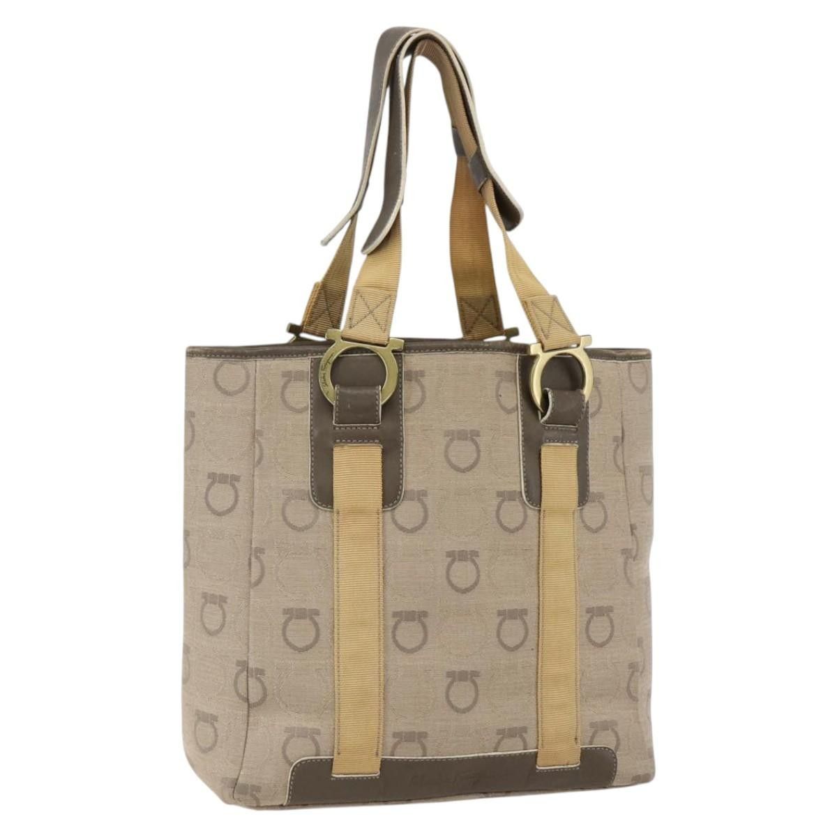 Salvatore Ferragamo Salvatore Ferragamo Gancini Canvas Size ONE SIZE - 18 Thumbnail